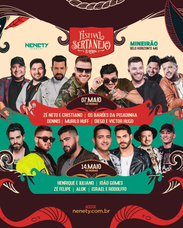 Festival Sertanejo Divulga O Lineup De Shows Festanejo