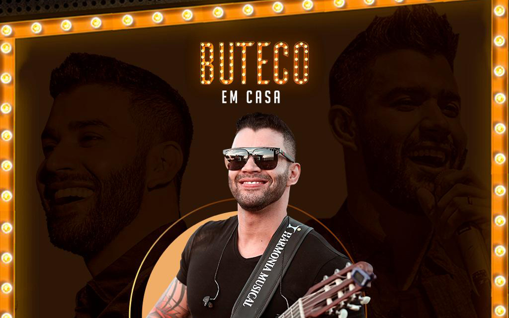 Gusttavo Lima realiza live show “Buteco em Casa”