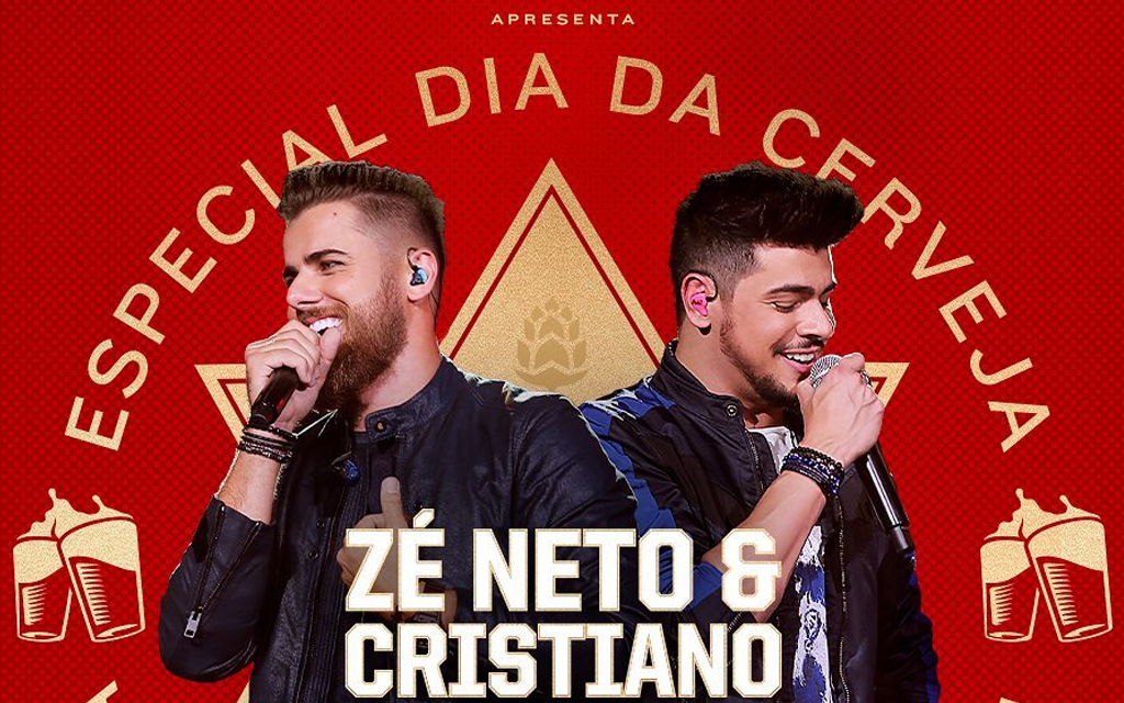 Zé Neto & Cristiano confirmam live no Dia Internacional da Cerveja