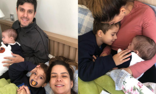 Maria Cecília & Rodolfo falam sobre estado de saúde do filho após crise de asma