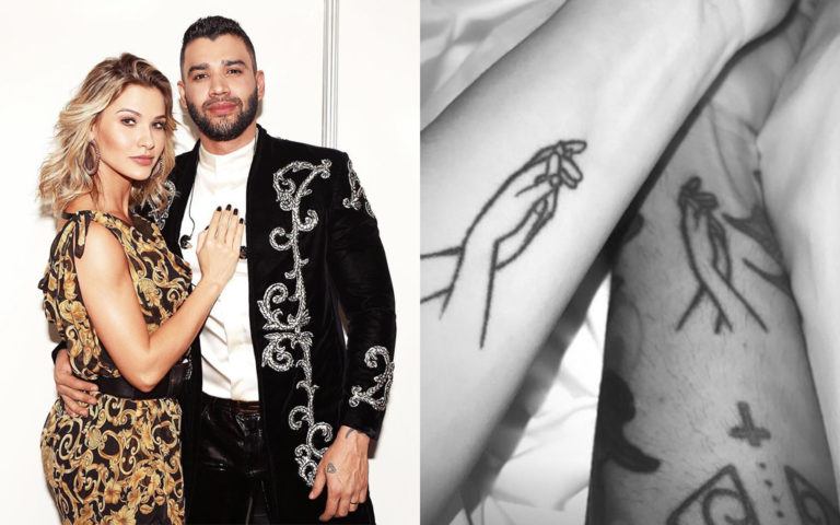 Gusttavo Lima E Andressa Suita Fazem Tatuagens Juntos Festanejo