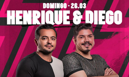 Dupla Henrique & Diego faz show em São Paulo neste domingo