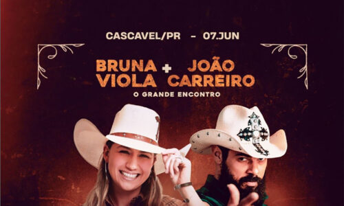 “O GRANDE ENCONTRO”: Bruna Viola e João Carreiro lançam show inédito juntos