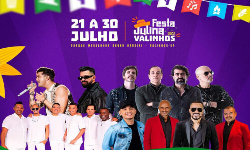 Shows de Luan Santana e de João Gomes farão parte da 1ª Festa Julina de Valinhos