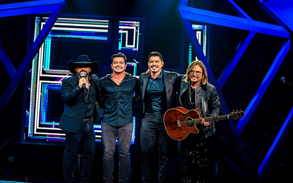 Encontro emocionante entre Edson e Hudson e Henrique e Diego