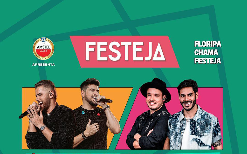 Festeja em Florianópolis anuncia as duplas Zé Neto & Cristiano e Israel & Rodolffo entre as atrações