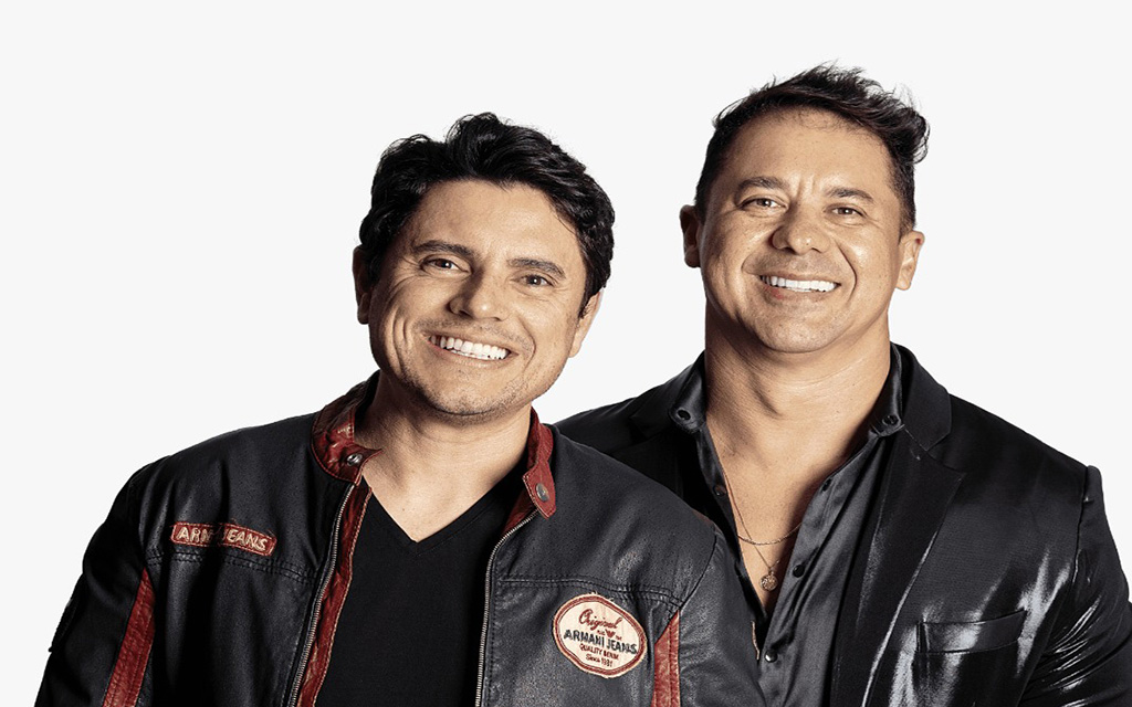 Show de Hugo Pena & Gabriel acontecerá no dia 11 de agosto