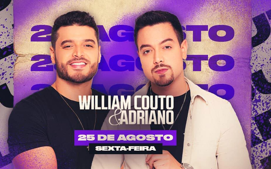 William Couto e Adriano retornam ao Villa Country para show épico