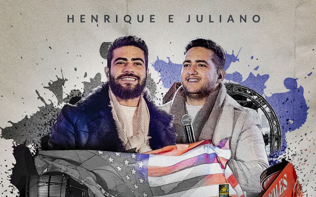 Chegou! DVD de Henrique & Juliano gravado em Nova York começa a ser