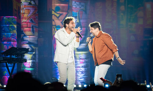 Ao vivo em Curitiba, Bruninho & Davi gravam 4º DVD com participação de Hugo & Guilherme 