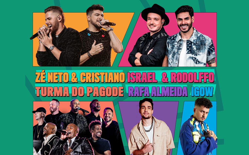 Festeja Florianópolis chega ao Stage Music Park com grandes nomes do sertanejo