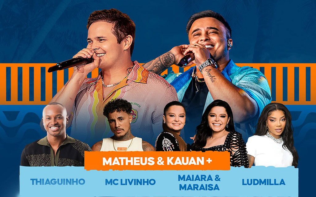 PRAIOU: Gravação de DVD de Matheus & Kauan contará com vários artistas