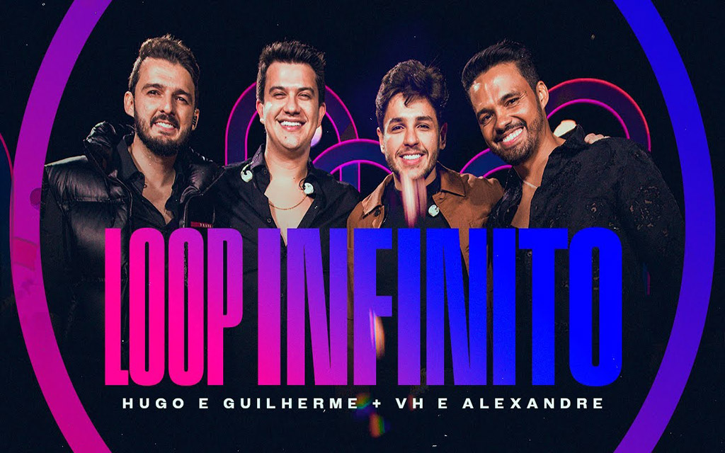 Canção “Loop Infinito” está disponível nas plataformas de áudio e no YouTube oficial da dupla H&G