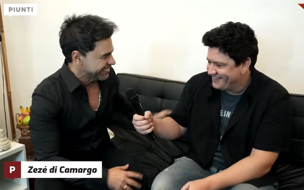 Zezé Di Camargo revela a Piunti como surgiu a ideia do projeto ‘Amigos’ em 1995