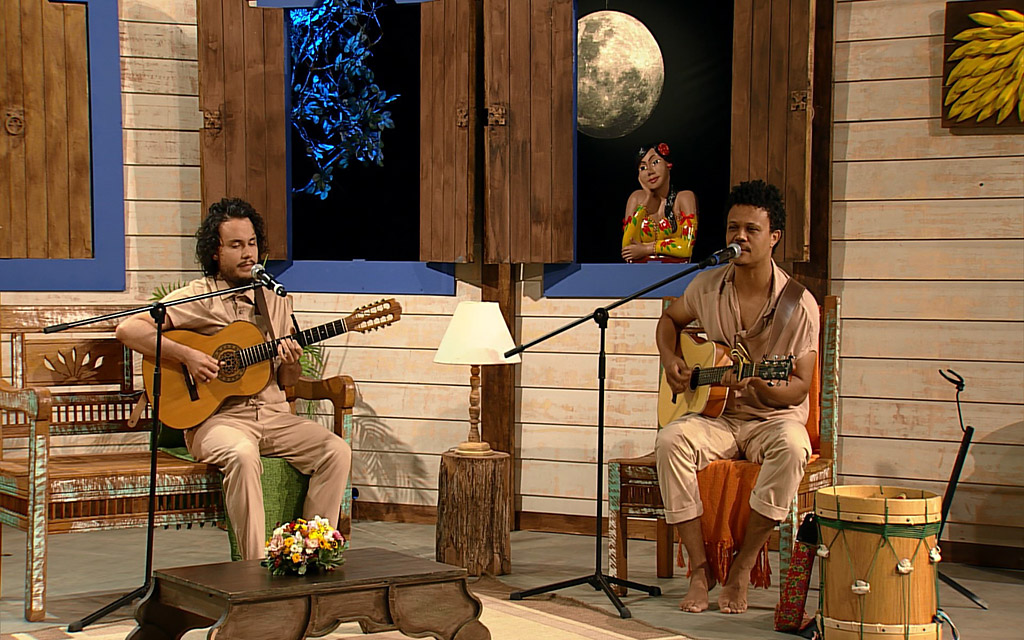 Programa "Luar do Sertão" desta terça (30) destaca o folk brasileiro do Duo Inhambu