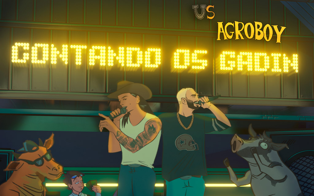 Us Agroboy lançam "Contando Os Gadin", que mescla sertanejo e eletrônico