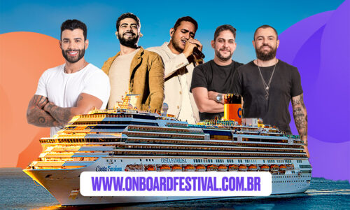 On Board Festival terá Jorge & Mateus, Gusttavo Lima, Henrique & Juliano e muito mais