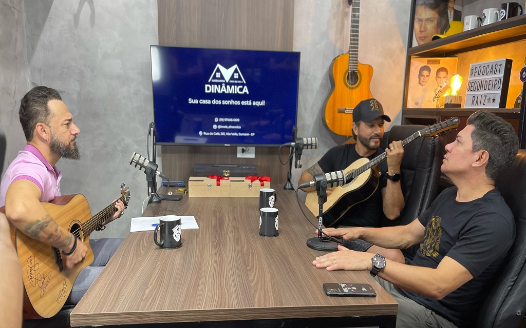 Atração quinzenal estreou com o cantor Gabriel, da dupla com Zé Henrique
