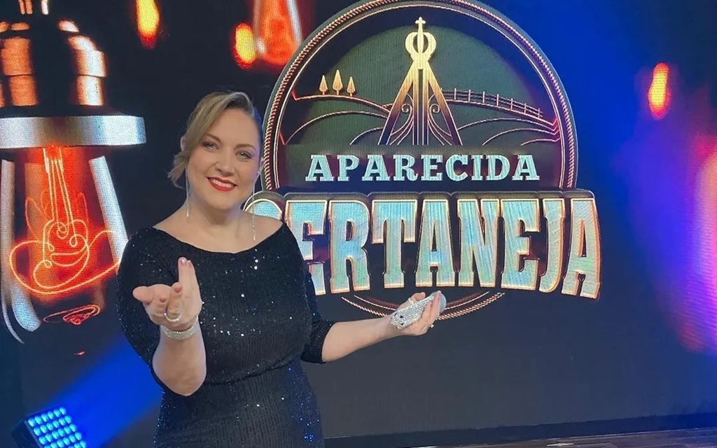 Mariangela Zan ainda recebe outras atrações no palco da TV Aparecida