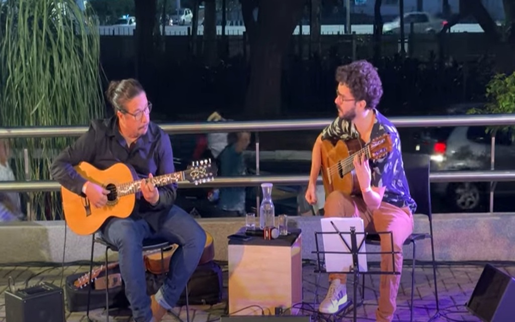 Projeto instrumental une a viola caipira de Neymar Dias e o violão de Mateus Porto