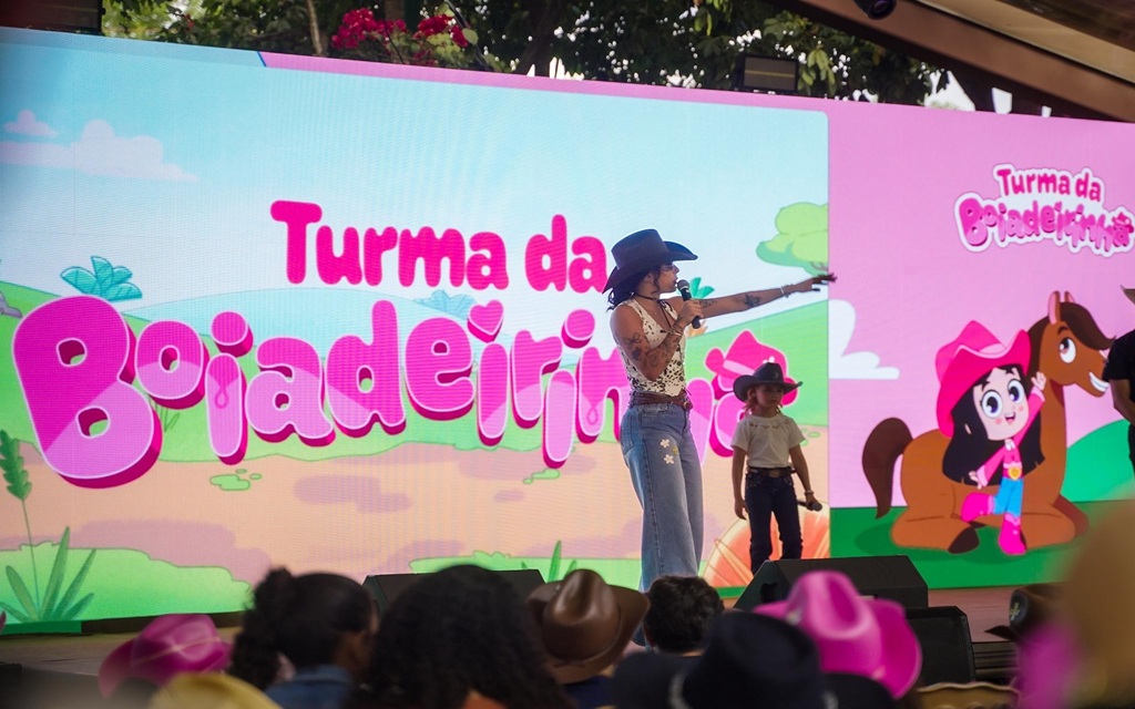 Evento reuniu várias crianças no Rancho AgroPlay