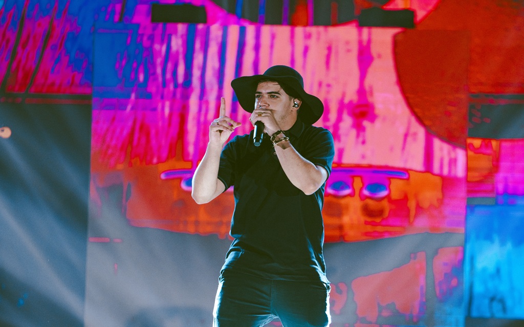 Repertório contou com os hits que já embalaram multidões por todo o Brasil