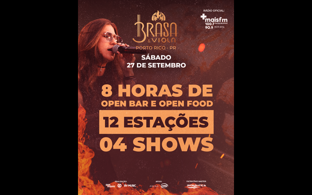 Música, churrasco e qualidade em cada detalhe