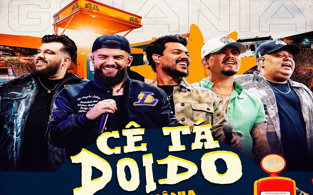 projeto grandioso, gravado ao vivo em Goiânia