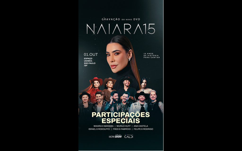 Projeto celebra os 15 anos de carreira da cantora