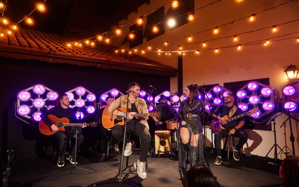 Todo o DVD foi gravado com captação 100% ao vivo