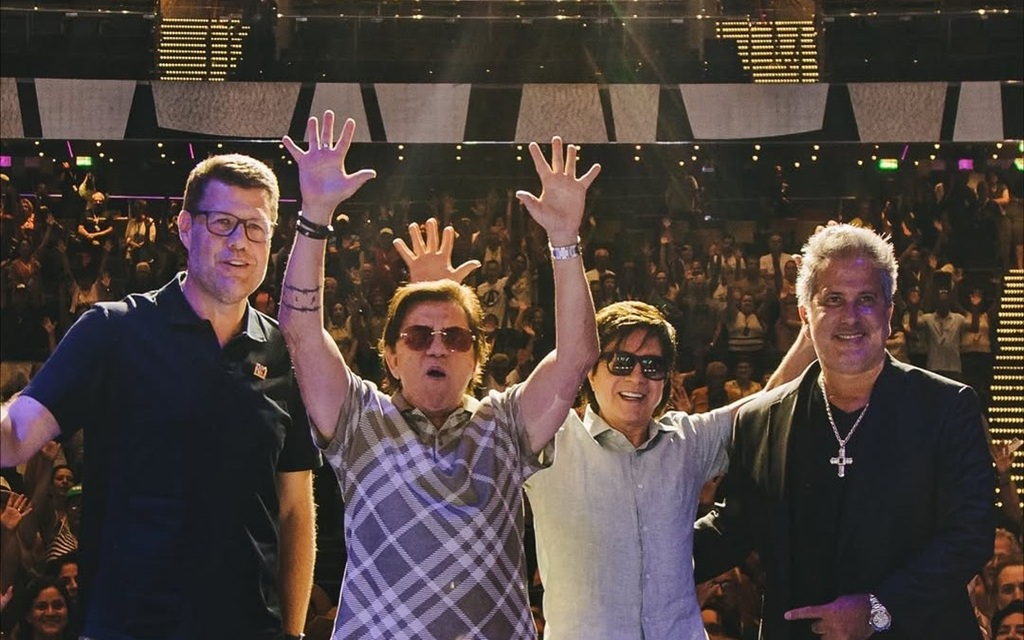 Evento sertanejo no navio