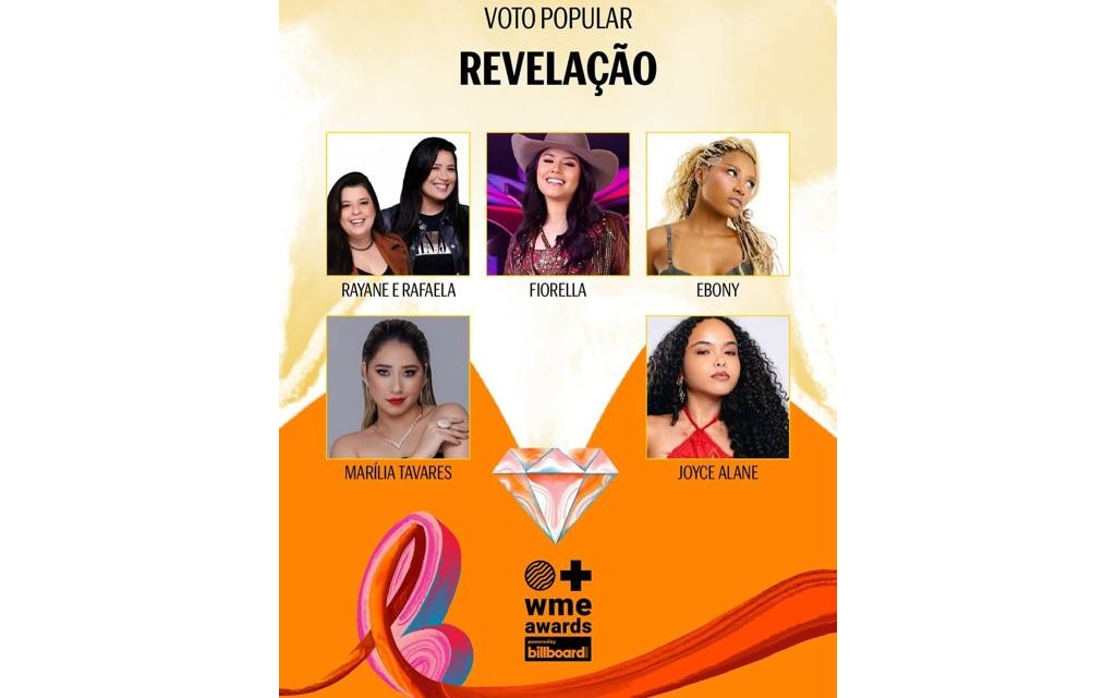 Dupla sertaneja celebra indicação ao WME Awards