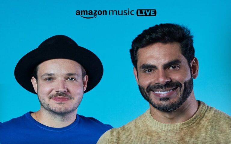 Amazon Music Live transmite show da dupla Israel & Rodolffo neste domingo (23)