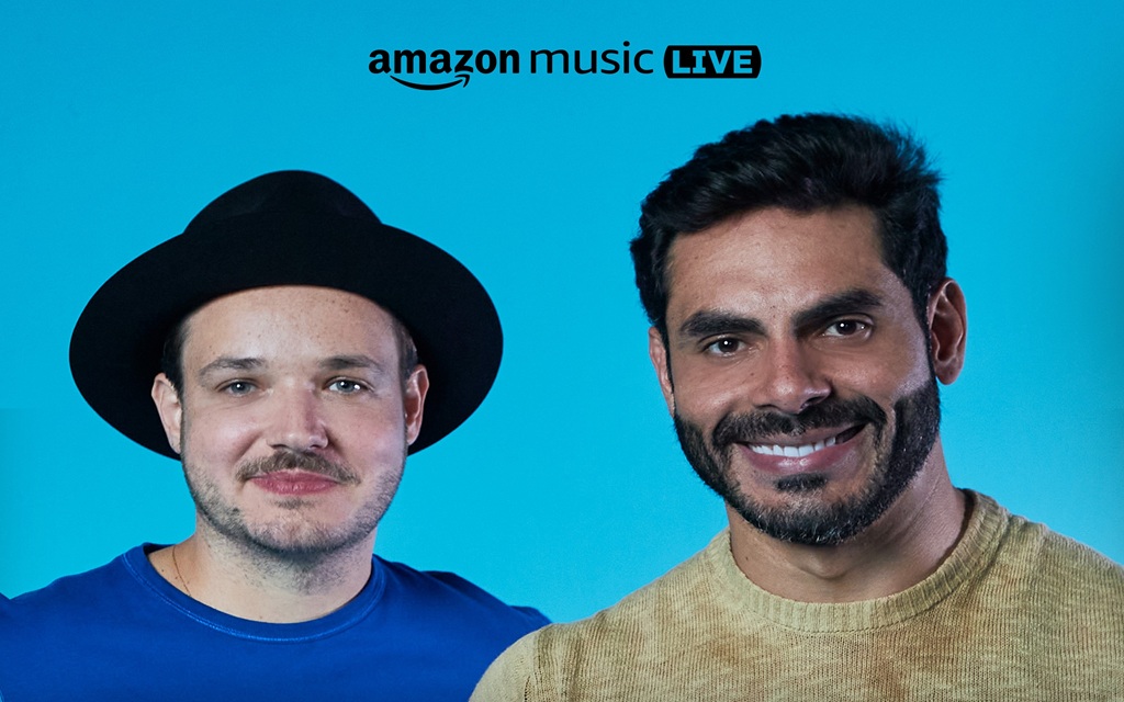 Amazon Music Live transmite show da dupla Israel & Rodolffo neste domingo (23)