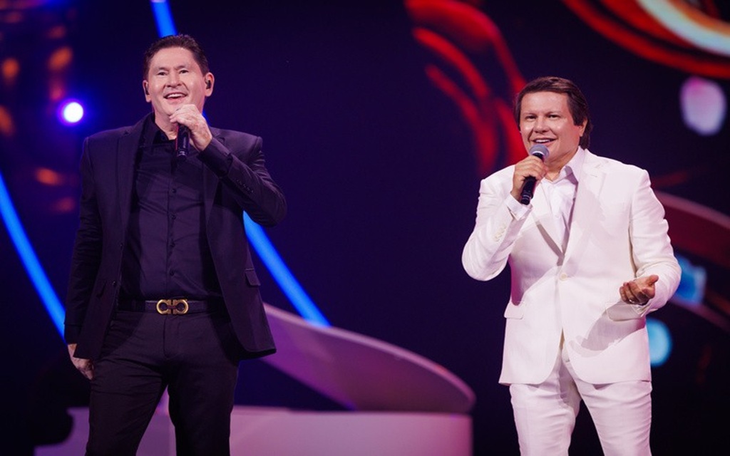 Gian & Giovani celebram trajetória em gravação histórica do DVD “Planeta Sonho” em Goiânia