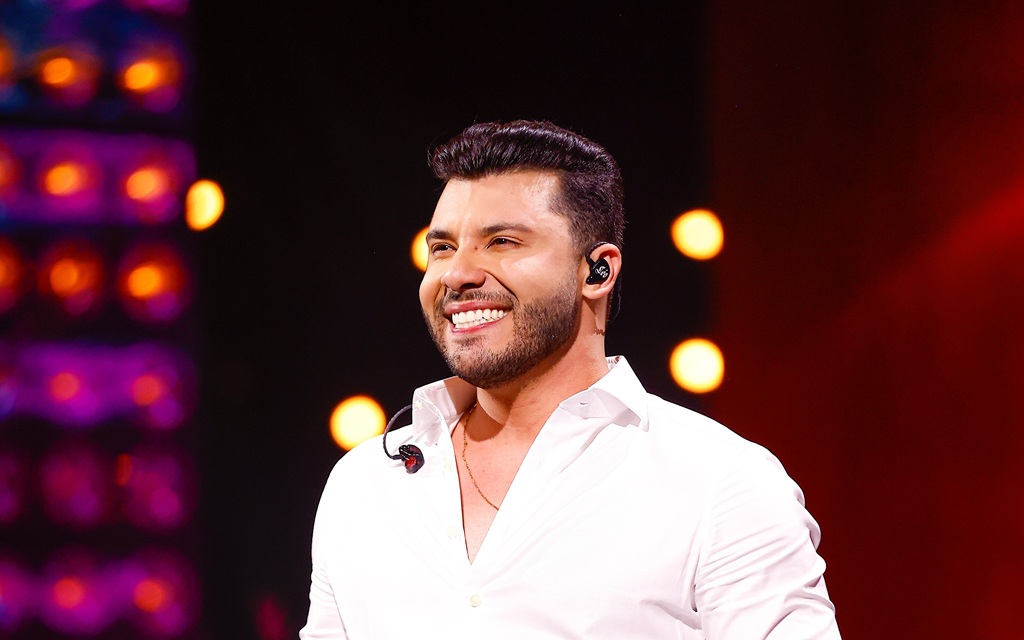 Durante a apresentação com mais de três horas