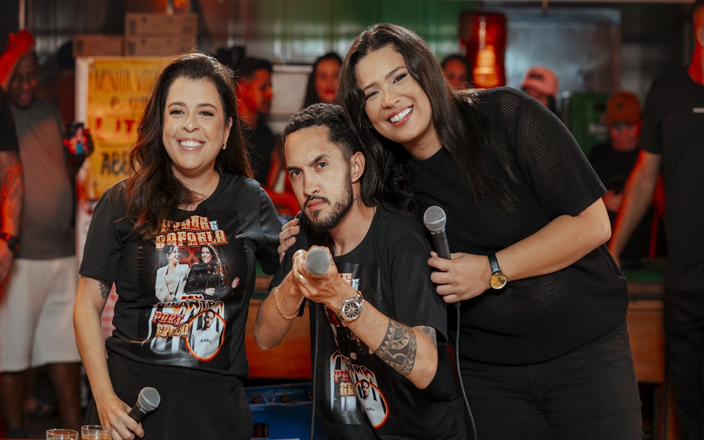 Clima de bar e muita prosa! Rayane & Rafaela e Grelo se unem para o lançamento do novo single “Seu Pilantra”