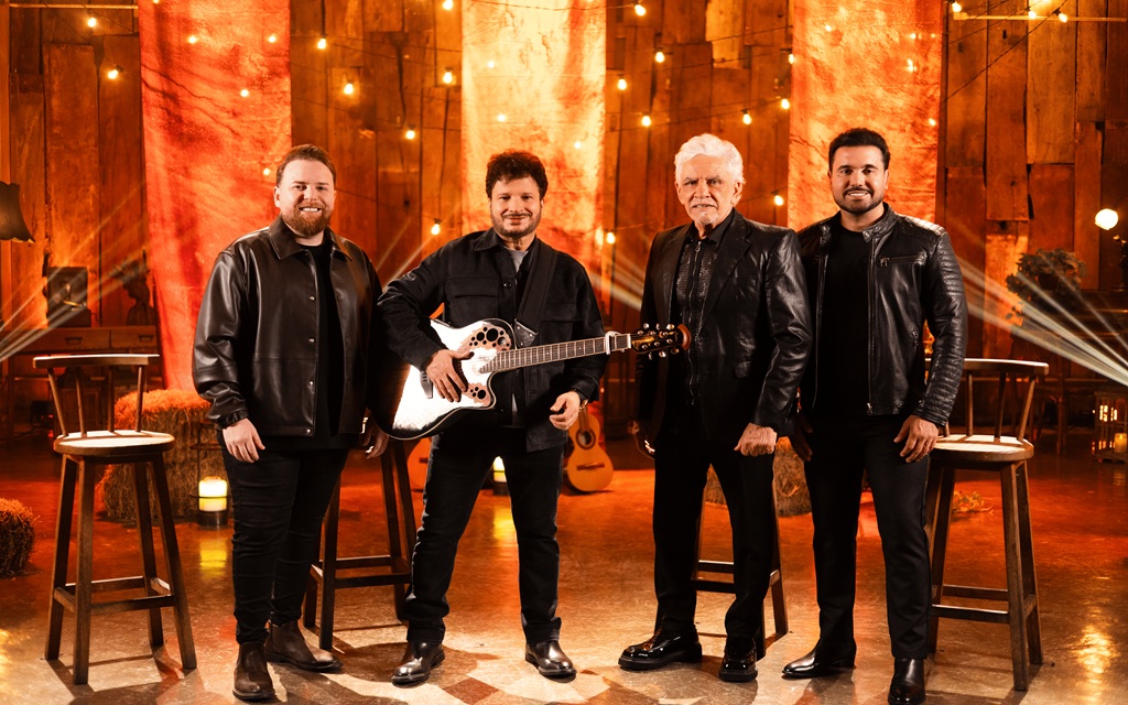 Violeiro Antigo”: Luiz Cláudio & Giuliano lançam modão emocionante com Matogrosso & Mathias