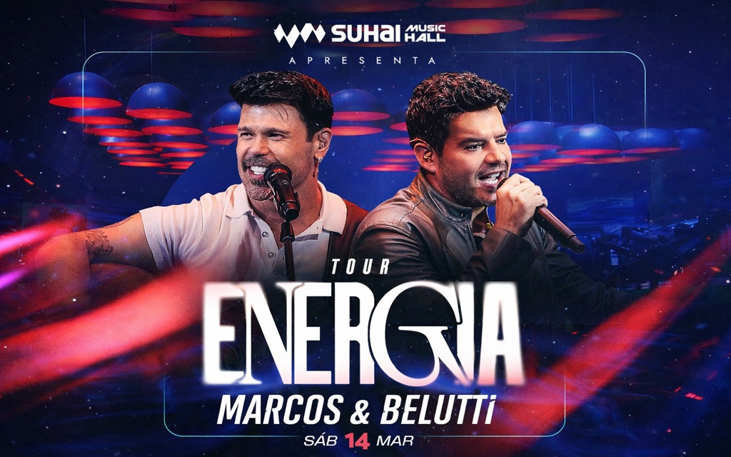 Falta pouco! Marcos & Belutti se apresentam na Suhai Music Hall