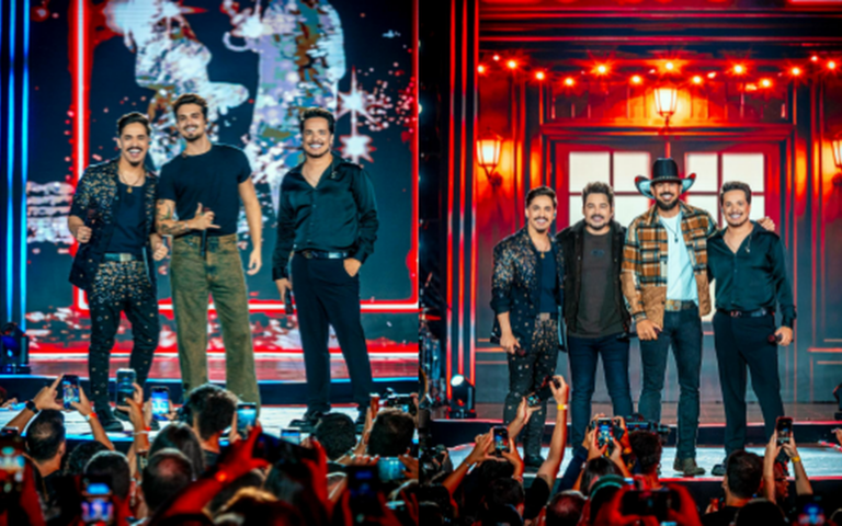 Kaique & Felipe gravam “Origens” com participações de Luan Santana, Fernando & Sorocaba e convidados em noite histórica