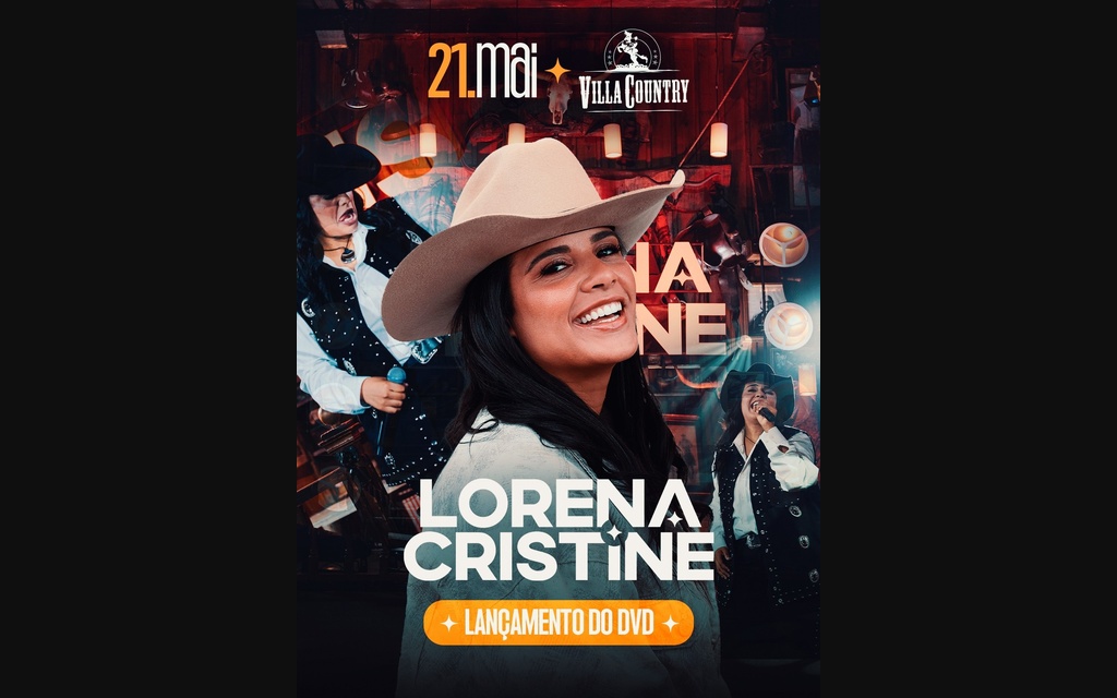 Lorena Cristine faz show de lançamento do audiovisual “Meu Copo Não Trai” no Villa Country