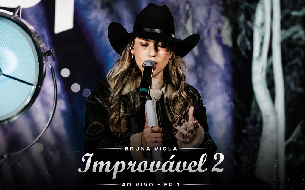 Bruna Viola une clássicos sertanejos e música inédita no lançamento de “Improvável 2”