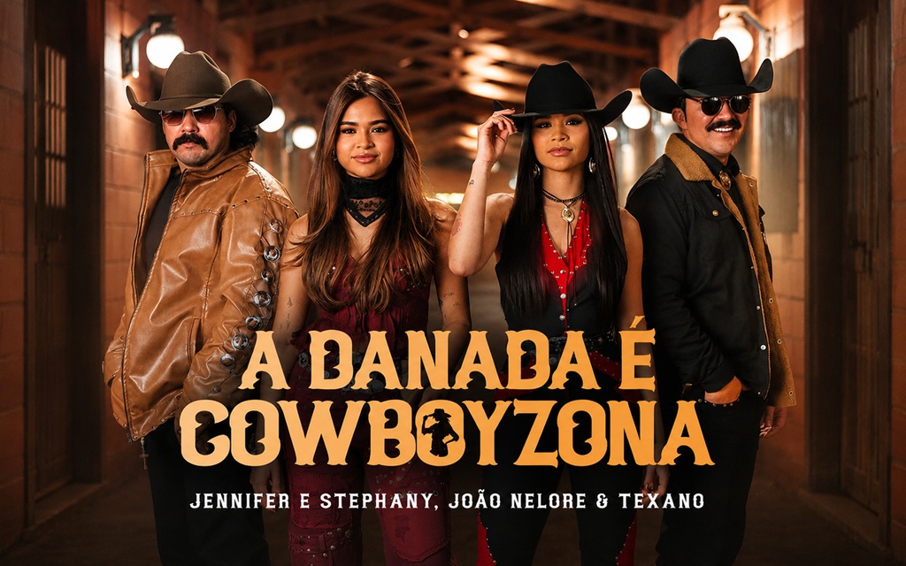 Jennifer & Stephany se unem a João Nelore & Texano em “A Danada é Cowboyzona”