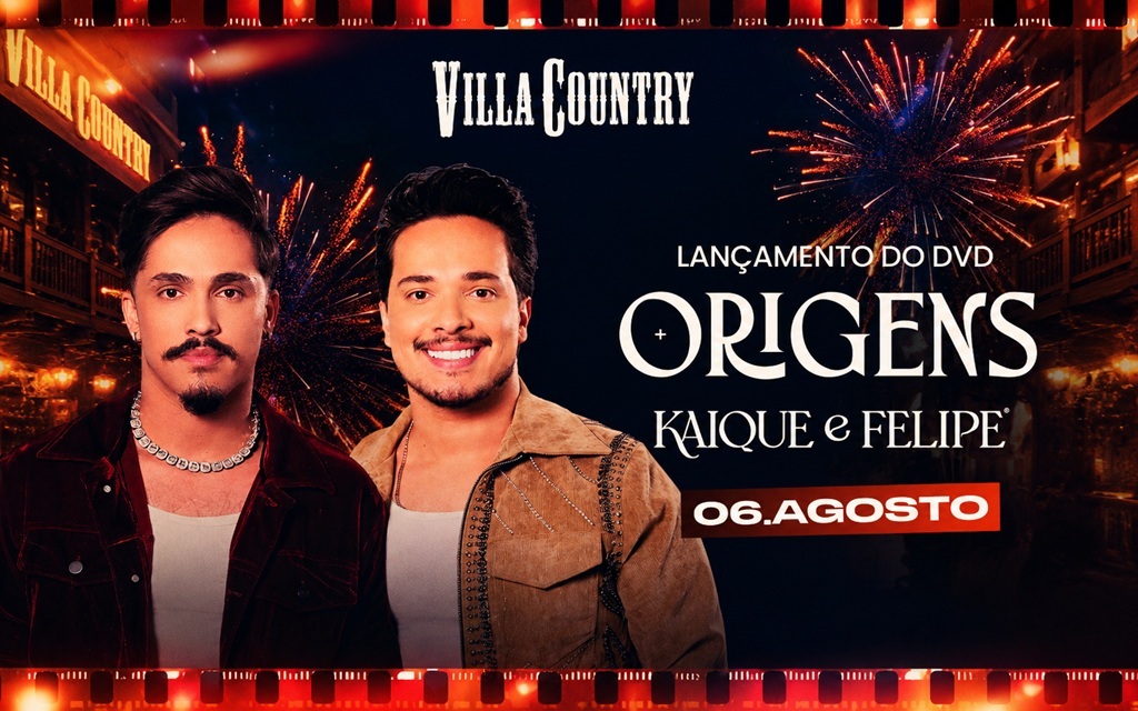 Kaique & Felipe levam a experiência do DVD “Origens” ao palco do Villa Country