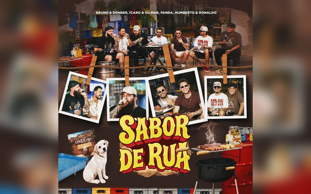 Bruno & Denner juntam diferentes gerações do sertanejo em “Sabor de Rua”