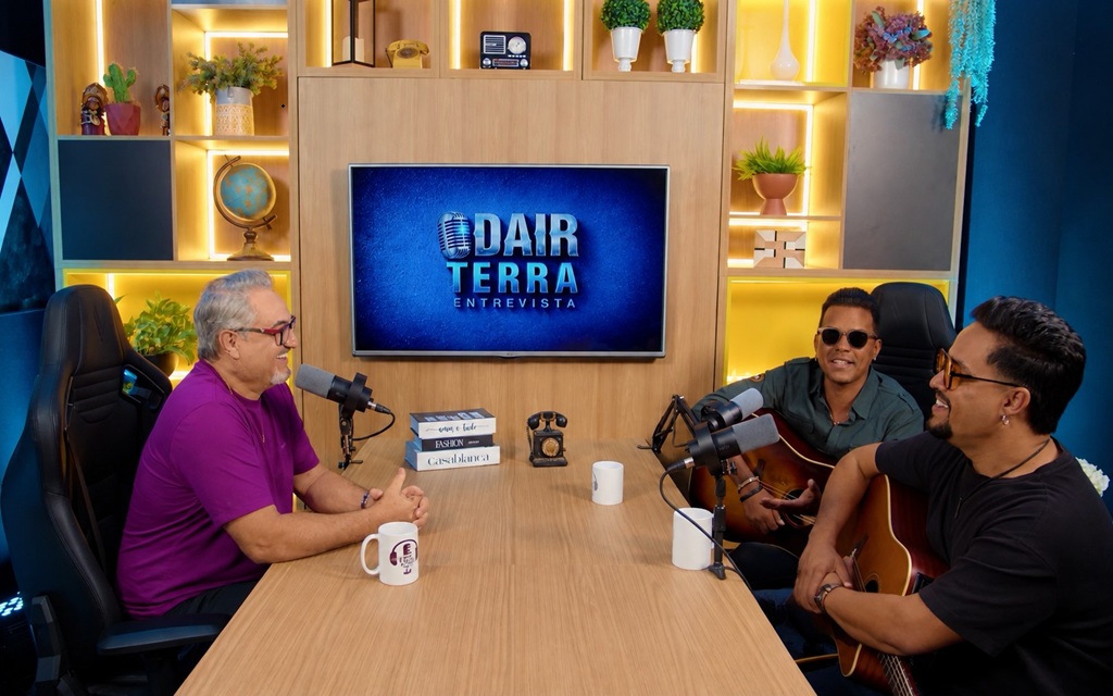 Kleo Dibah & Rafael marcam retorno aos palcos no Odair Terra Entrevista